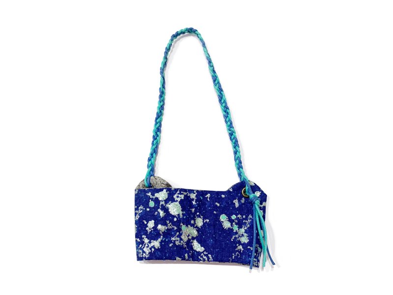 手工环保杯套 - 其他 - 棉．麻 蓝色