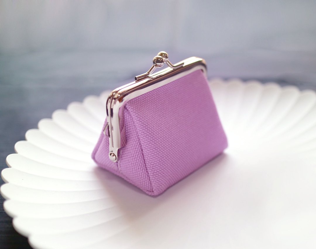 Tent-shaped mini box-mineral purple - 收纳用品 - 棉．麻 紫色