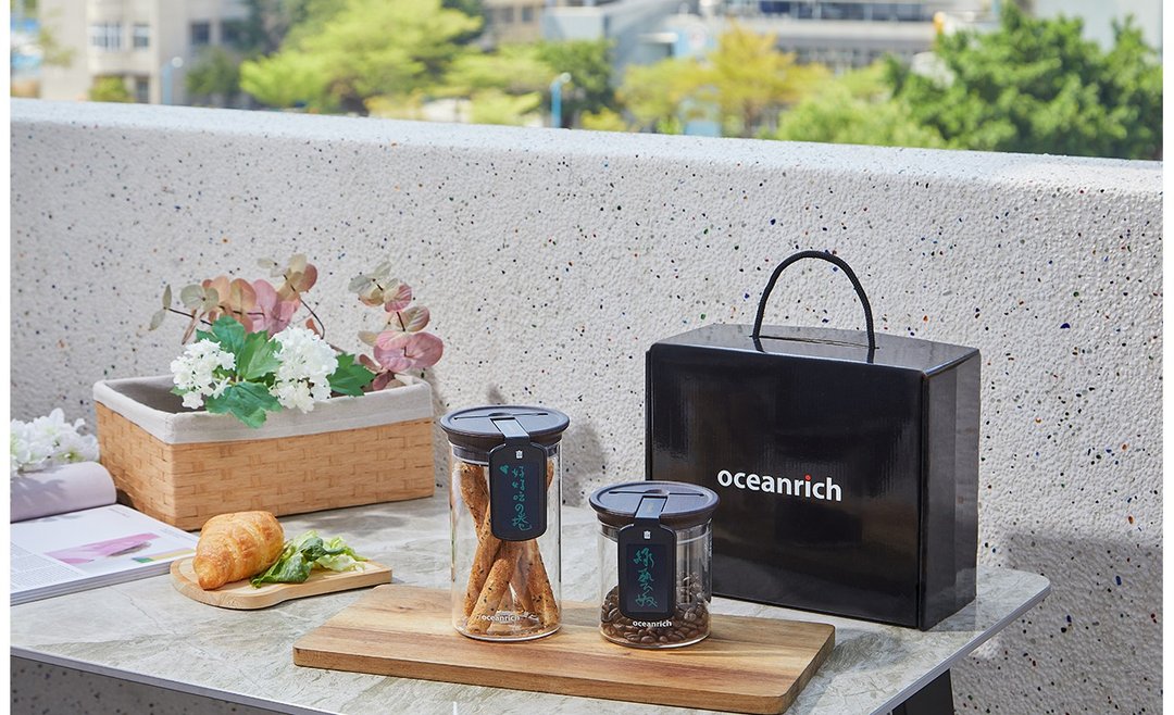 Oceanrich欧新力奇 记忆罐大+小礼盒组 (加赠--万用品牌购物袋) - 收纳用品 - 玻璃 咖啡色