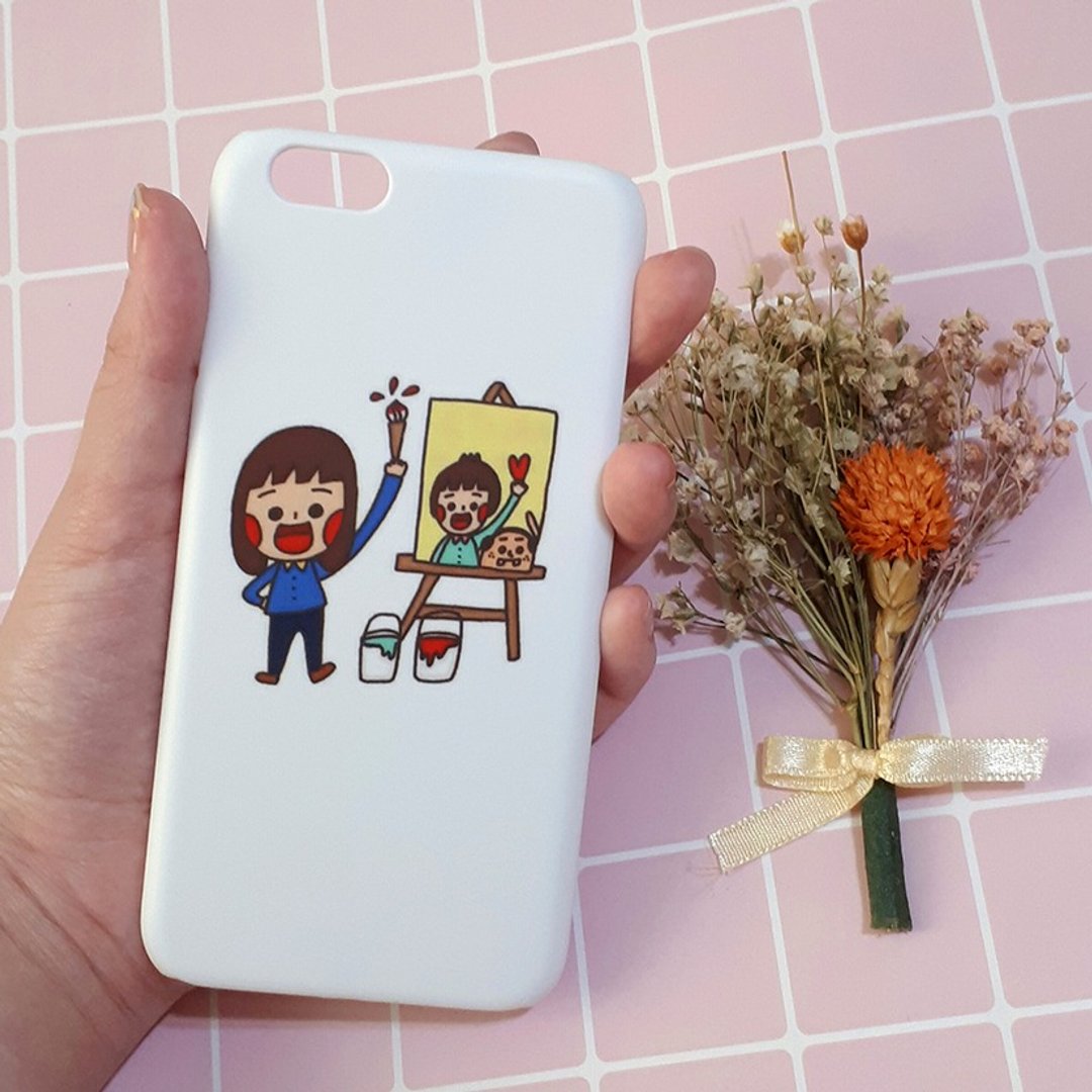 【CHIHHSIN小宁】小画家手机壳 (iphone 6) - 手机壳/手机套 - 塑料 