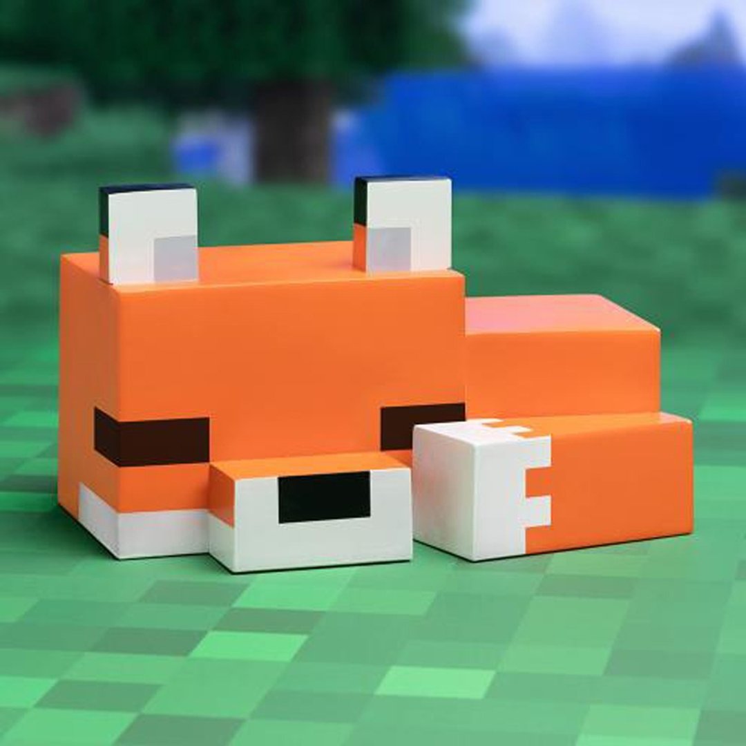【Paladone UK】 Minecraft麦块 橘色狐狸造型灯 小夜灯 - 灯具/灯饰 - 塑料 