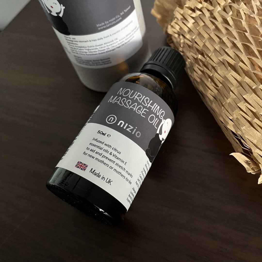 Nizio 英国威尔斯 伊兰奇迹抚纹按摩油 50ml (妈妈油) - 其他 - 精油 