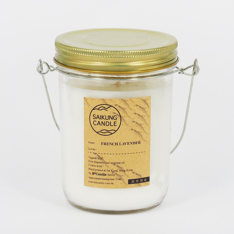 大豆蜡烛 -  薰衣草 (FRENCH LAVENDER ) - 蜡烛/烛台 - 蜡 