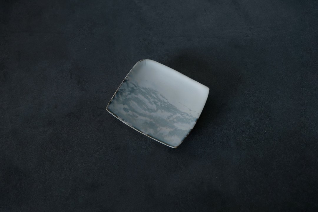 粼粼_茶碟 - 浅碟/小碟子 - 瓷 白色