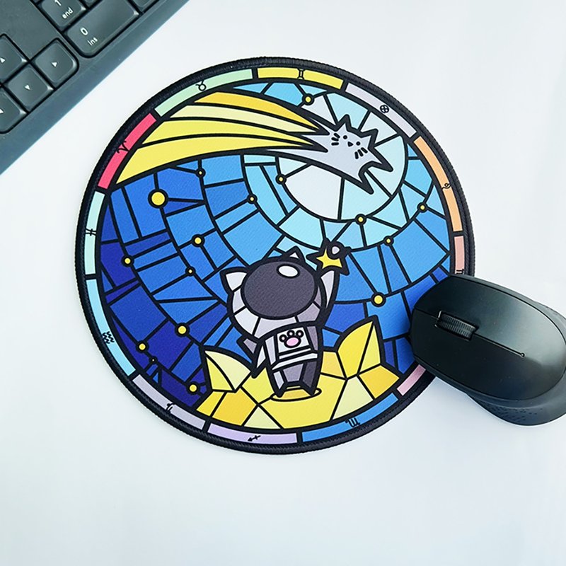 【猫河系】款滑鼠垫 - 鼠标垫 - 塑料 多色