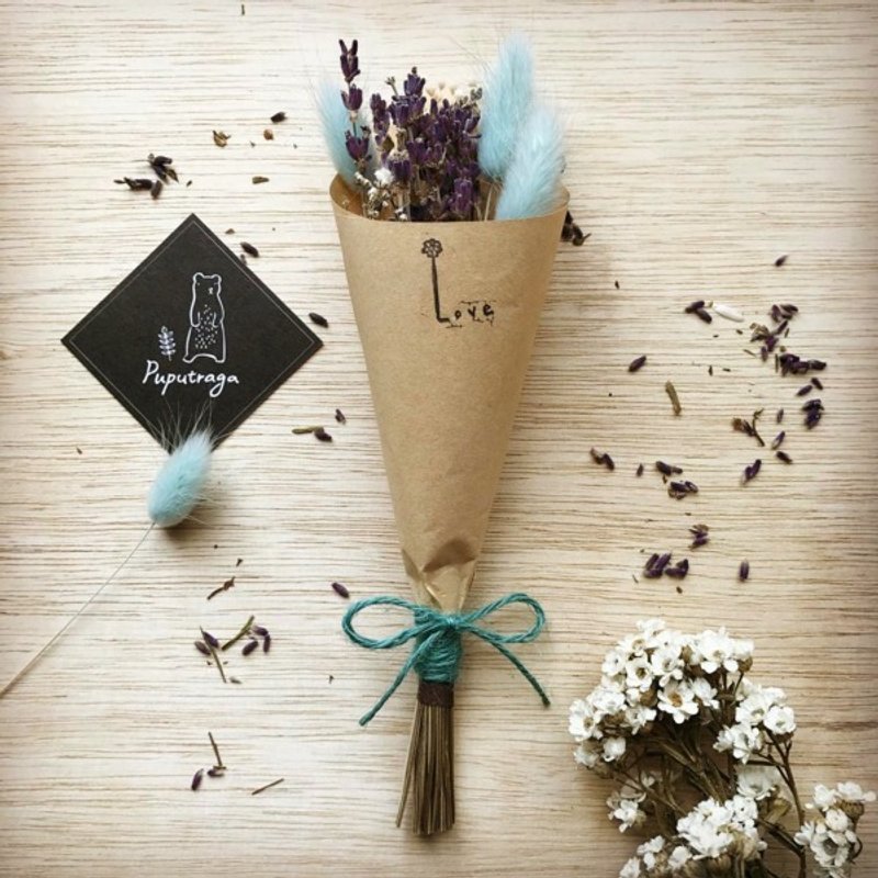 /Puputraga/好久不见/ 薰衣草干燥花小花束 - 植栽/盆栽 - 植物．花 透明