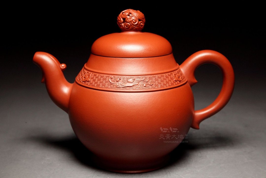 【凤翔九天】炎黄大地艺术 龙山堂 传统手工 小媒窑朱泥 315cc - 茶具/茶杯 - 陶 卡其色