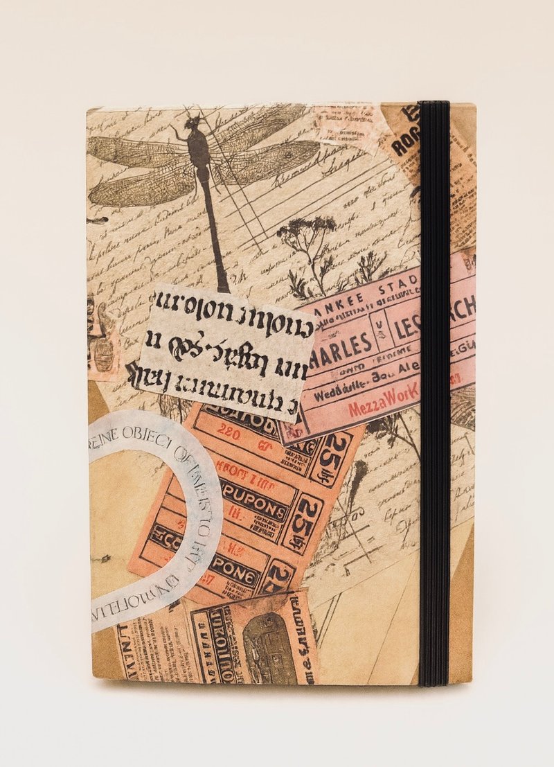 手缝笔记本 A6 手工书 / 手帐 - 笔记本/手帐 - 纸 