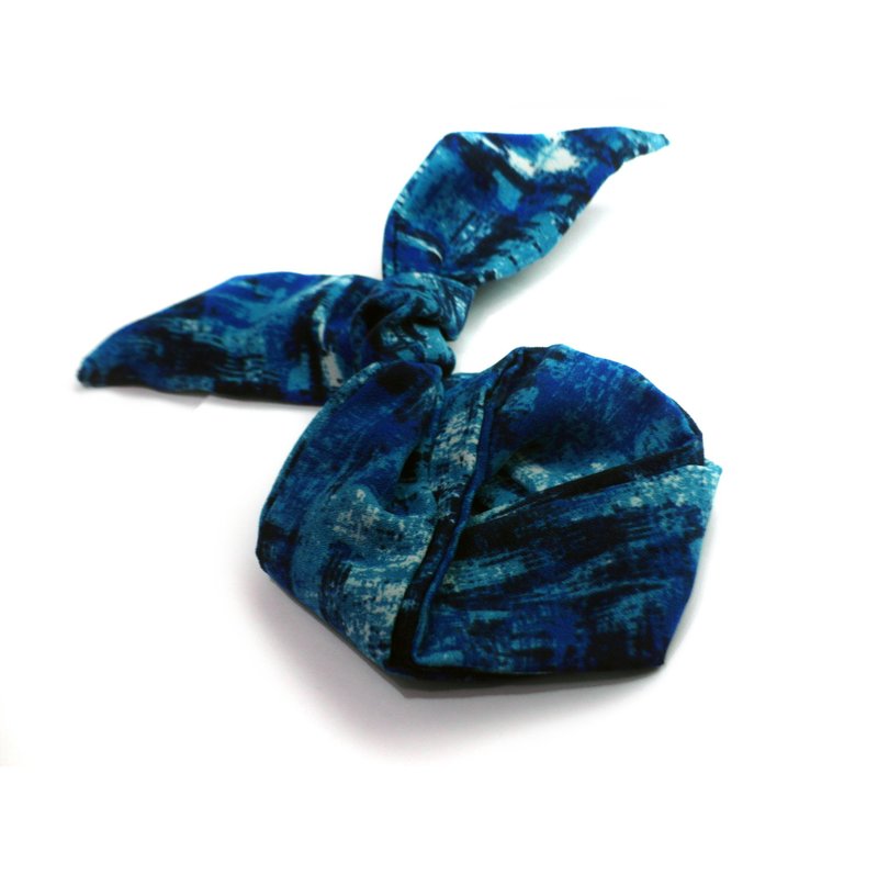 夏天来了◎发带◎MIX - 发饰 - 其他材质 蓝色