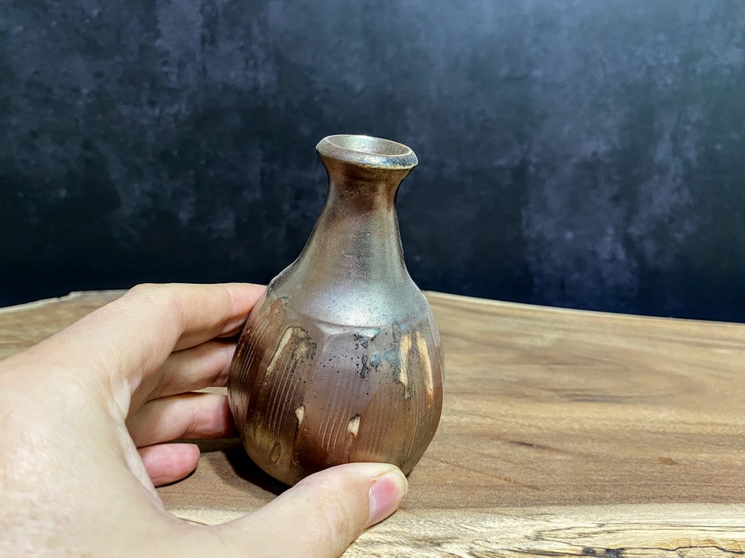 Tokkuri/vase - 花瓶/陶器 - 陶 