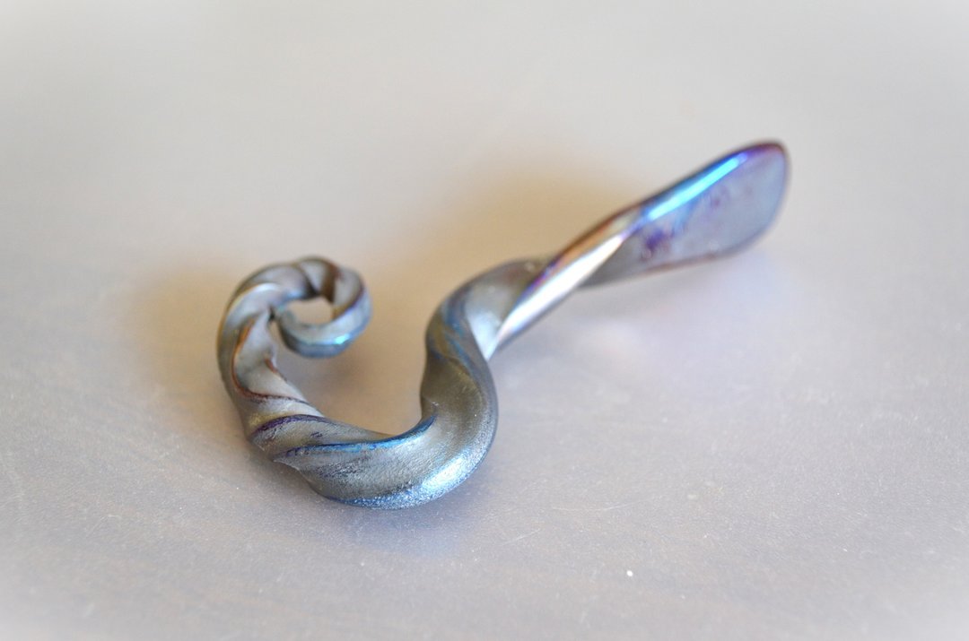 钛合金一字起子・=钛合金硬币起子・R・82mm= - 钥匙链/钥匙包 - 其他金属 多色
