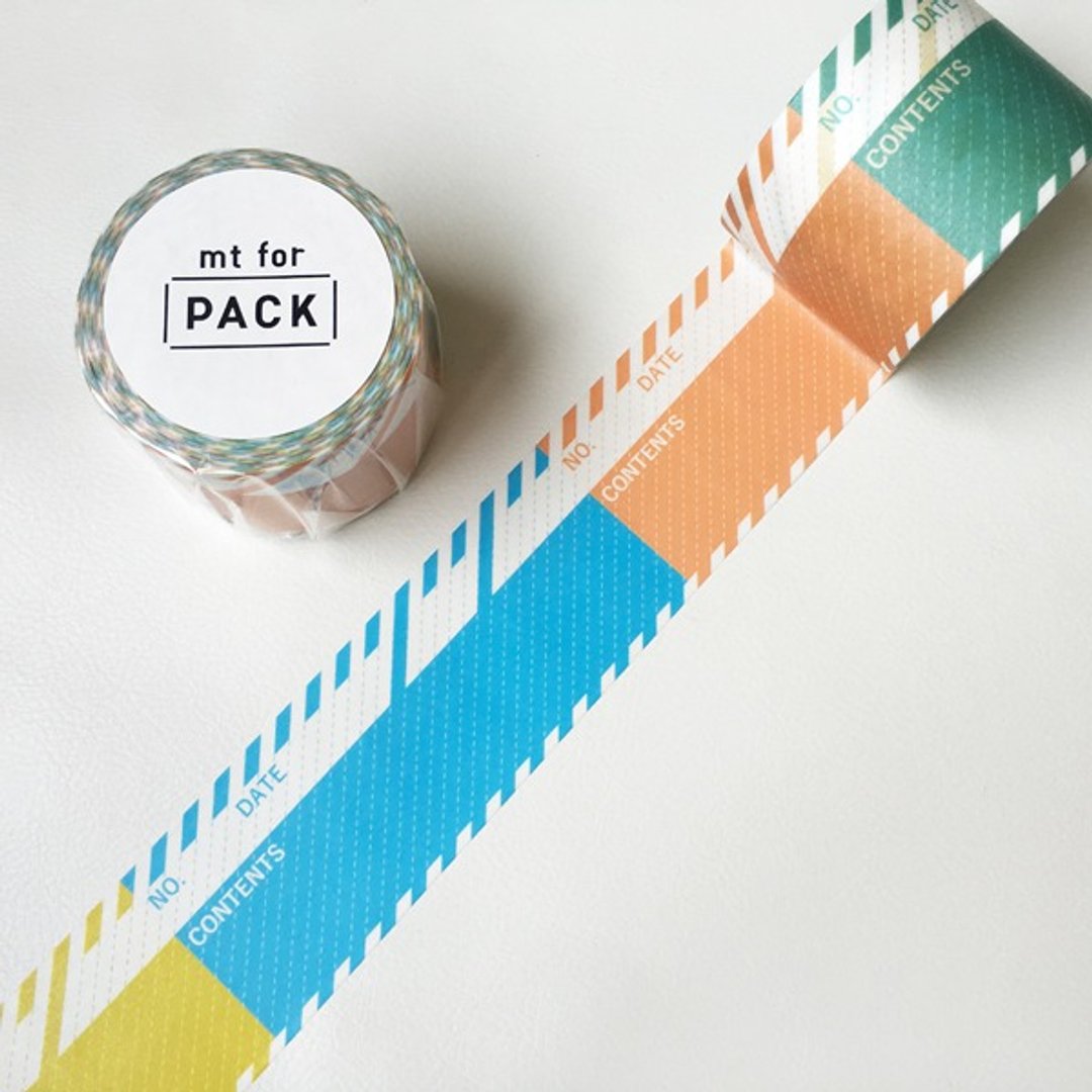 mt 和纸胶带 Pack系列【标签 (MTPACK03)】2016Summer - 纸胶带 - 纸 黑色