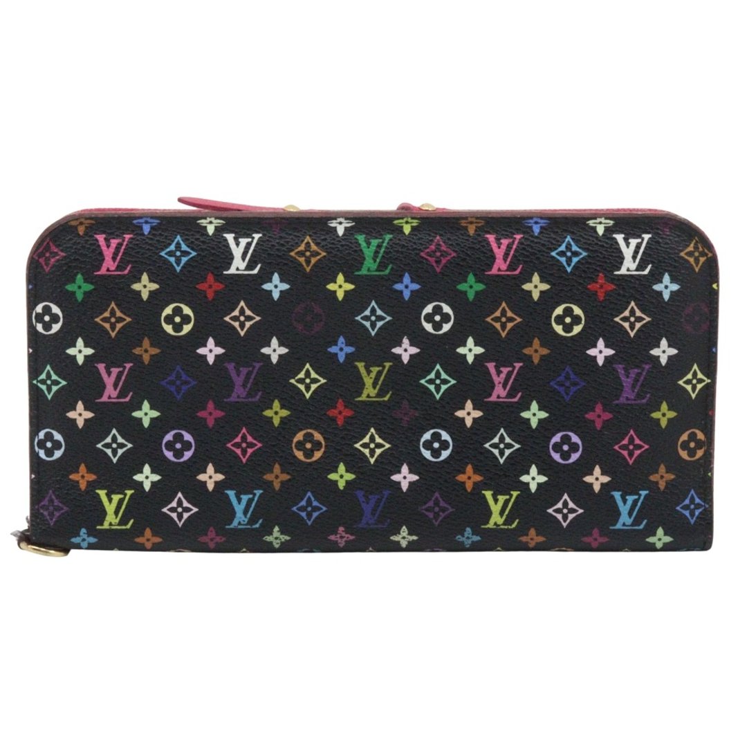 【日本直送】路易威登 LOUIS VUITTON Portefeuille Insolite 长夹 M93754 樱桃红/黑色 女仕【二手】 - 皮夹/钱包 - 人造皮革 黑色