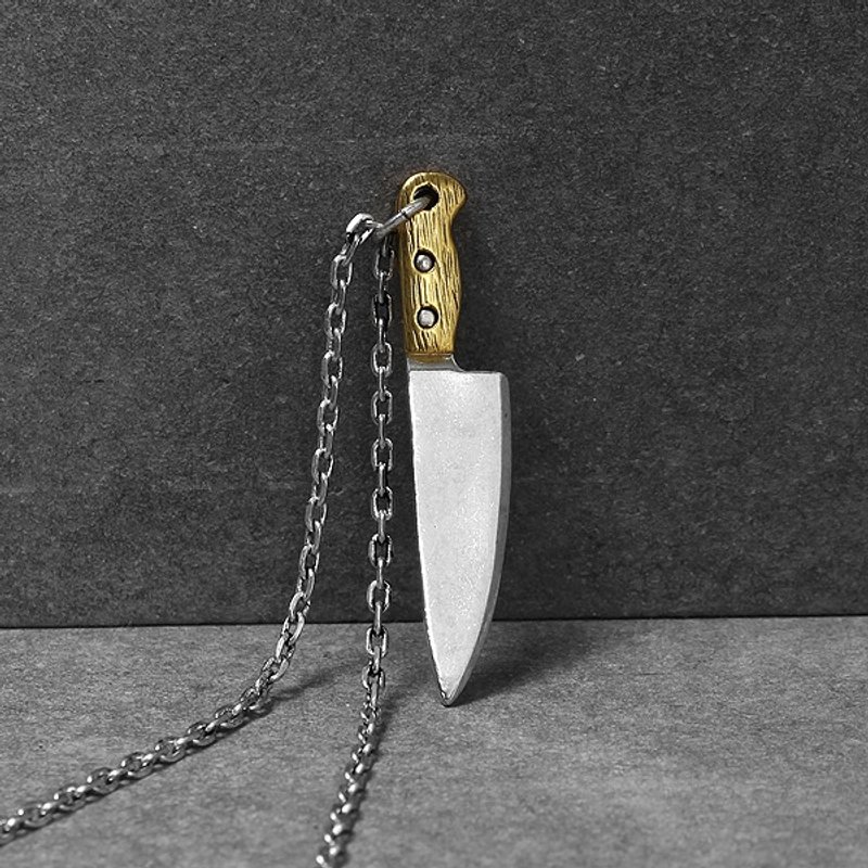 Solo Accessories X Pure Design The Knife Necklace - 项链 - 其他金属 