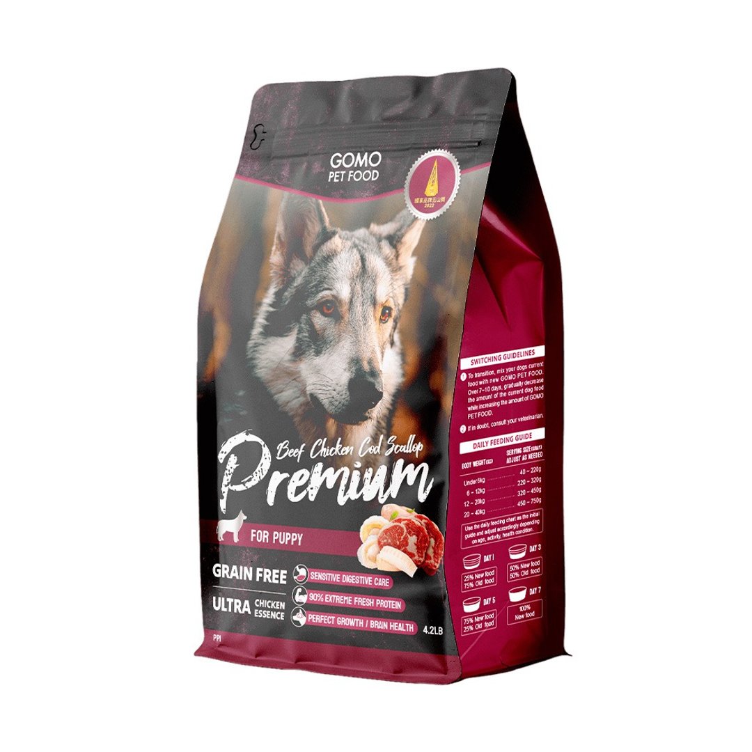 【新品优惠组合】GOMO PET FOOD│Premium幼犬无谷土鸡干贝 - 狗罐头/鲜食 - 其他材质 