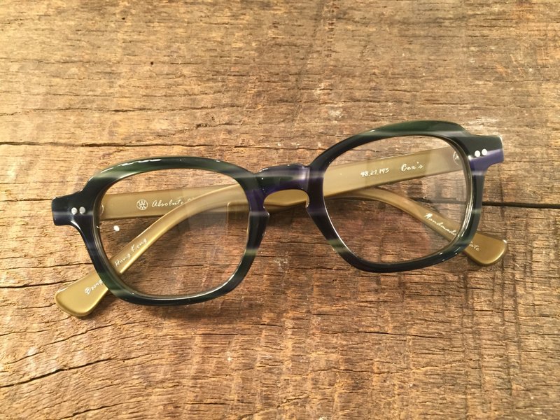 Absolute Vintage - 觉士道(Cox's Road) 方型粗框板材眼镜 - Limited Green 深淡绿色 - 眼镜/眼镜框 - 塑料 