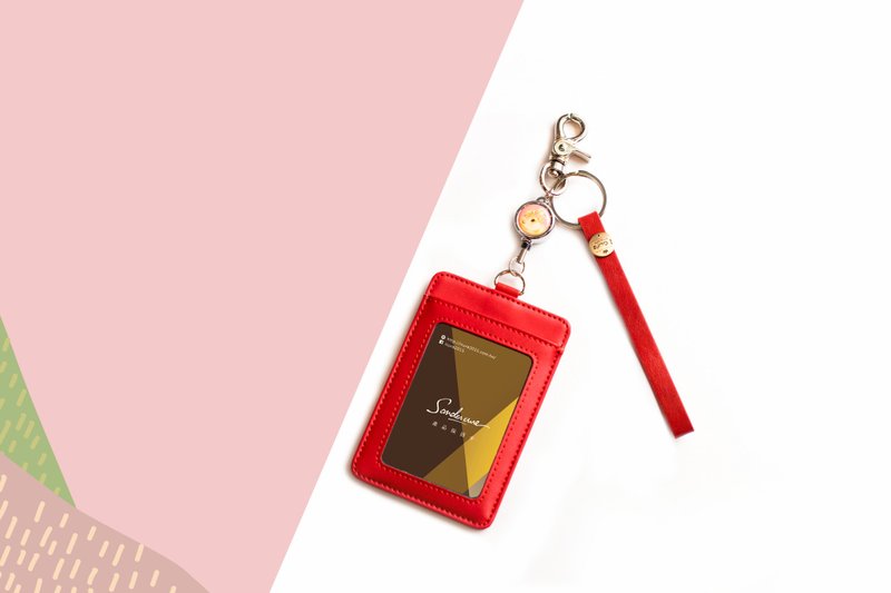 Having伸缩卡套组/精致迷你拉环/田园兔子_AMHH12 - 证件套/卡套 - 真皮 