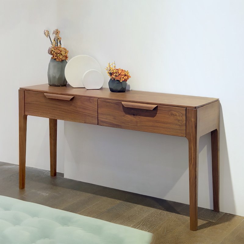 【D3原木家居】Ivan北美胡桃木玄关桌 收纳桌 - 其他家具 - 木头 