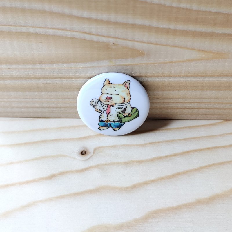 胸章/別針/徽章 - 法鬥上班去 - 徽章/别针 - 其他材质 多色