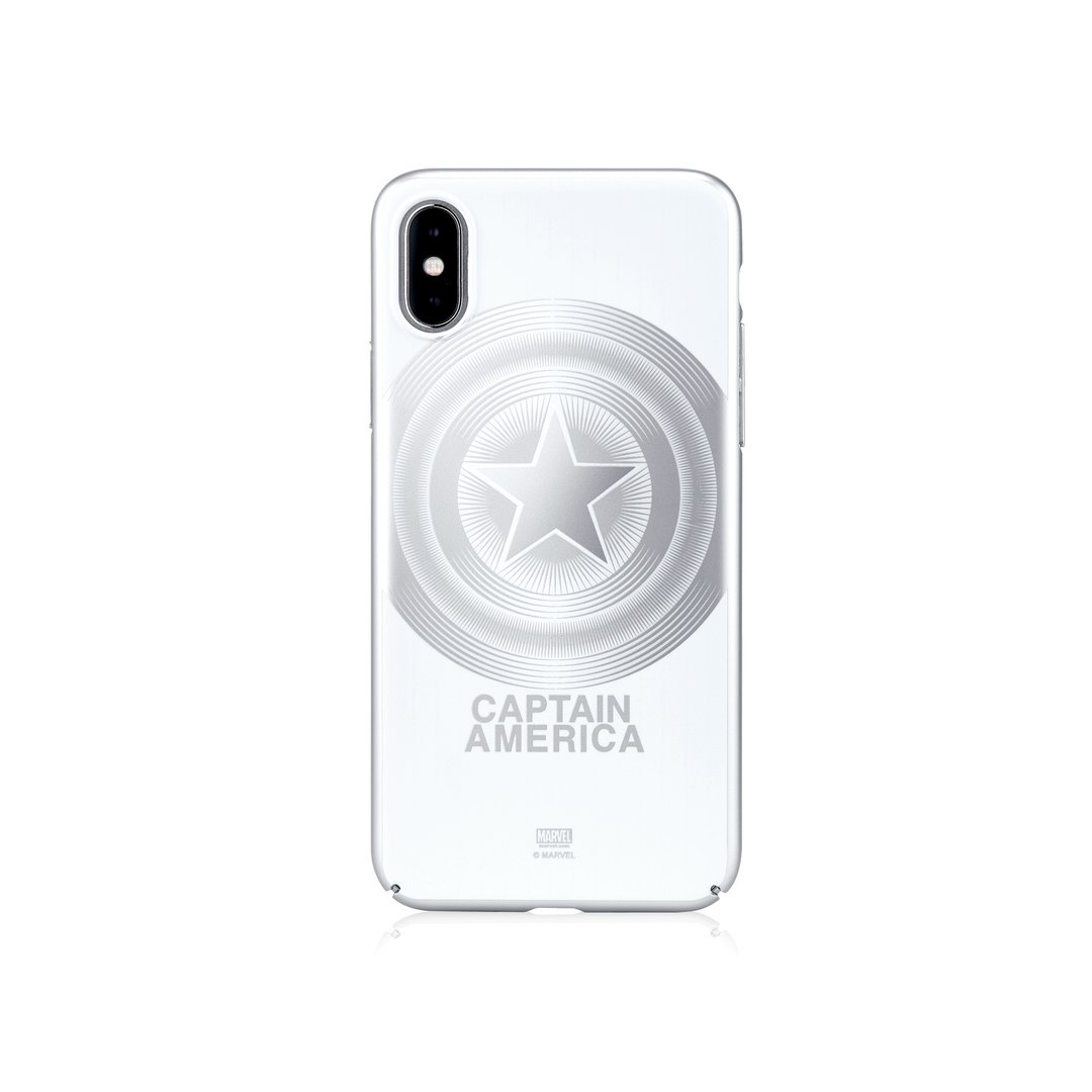 InfoThink 复仇者联盟美国队长iPhone 保护壳 - 手机壳/手机套 - 其他材质 白色