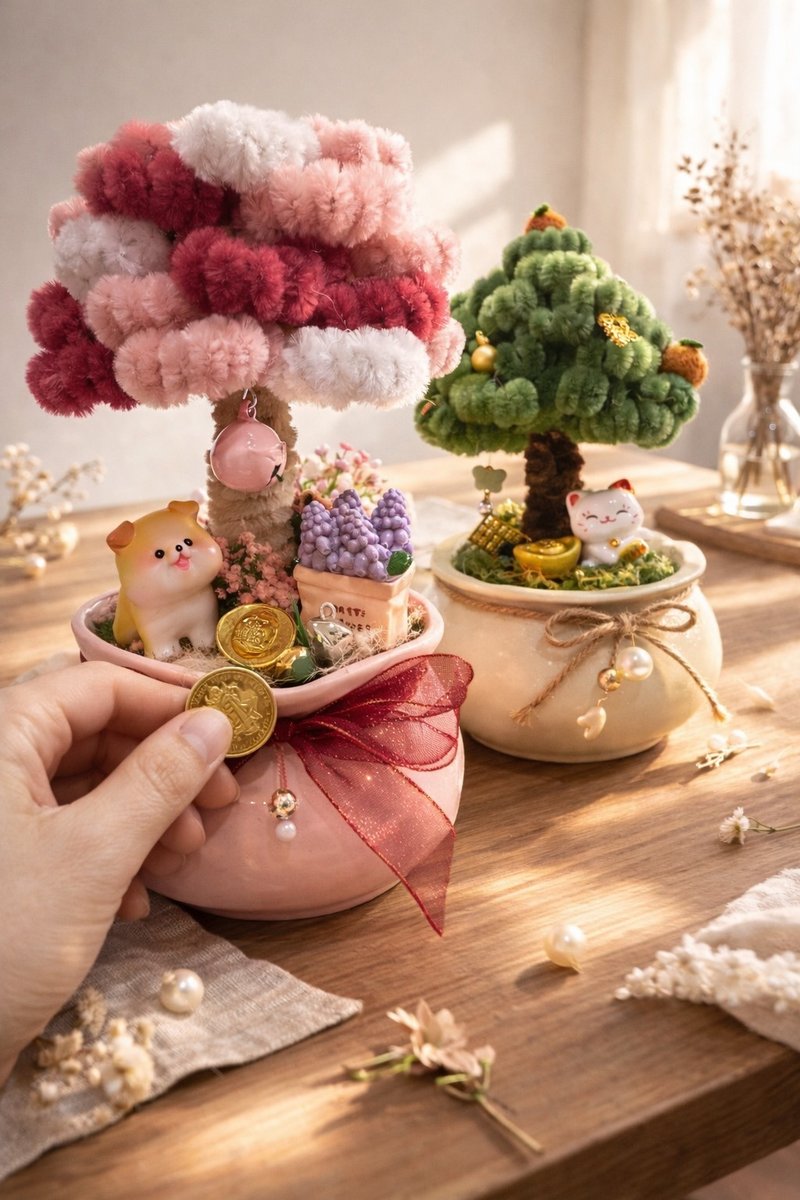 招财扩香石&存钱筒聚宝盆 - 也可以上体验课喔 - 香薰/精油/线香 - 其他材质 多色