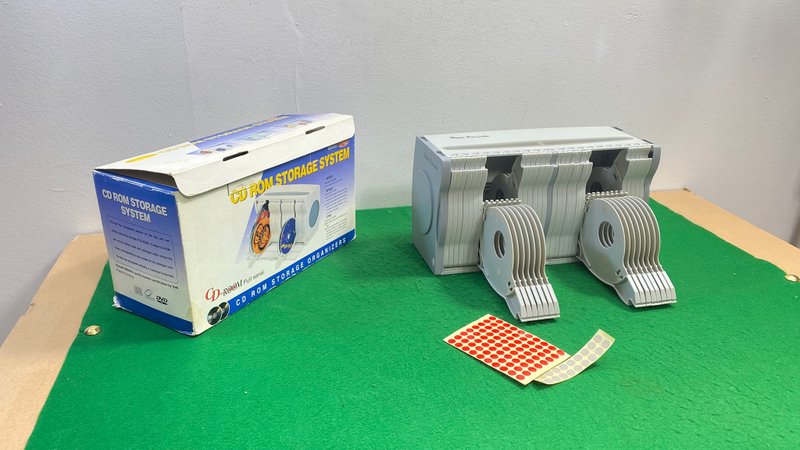 CD ROM 保存系统组织器 CD ROM 全系列可容纳 60 个 CD ROM - 其他 - 其他材质 