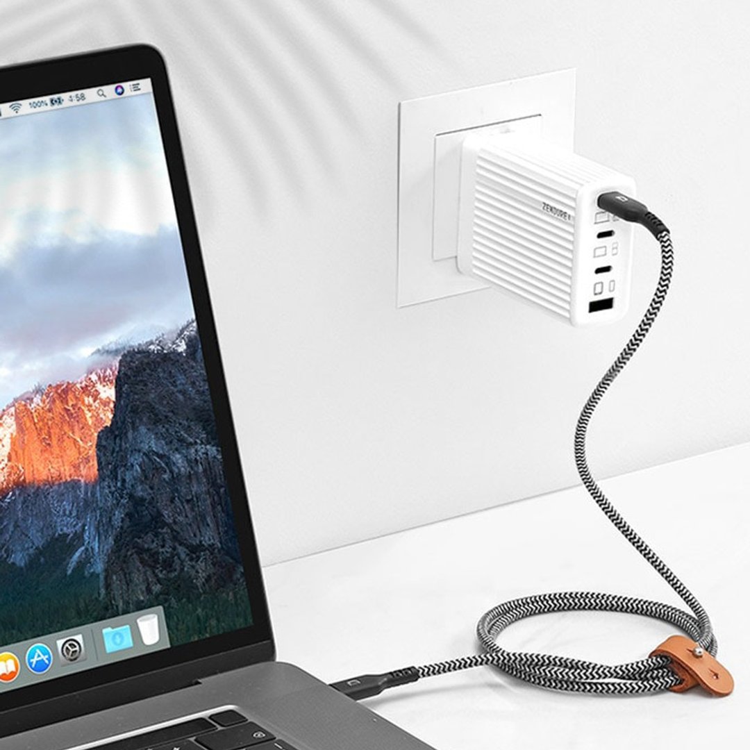 Zendure | SuperPort S4 |100W GaN PD 快充四孔充电器 - 手机充电及周边 - 塑料 白色