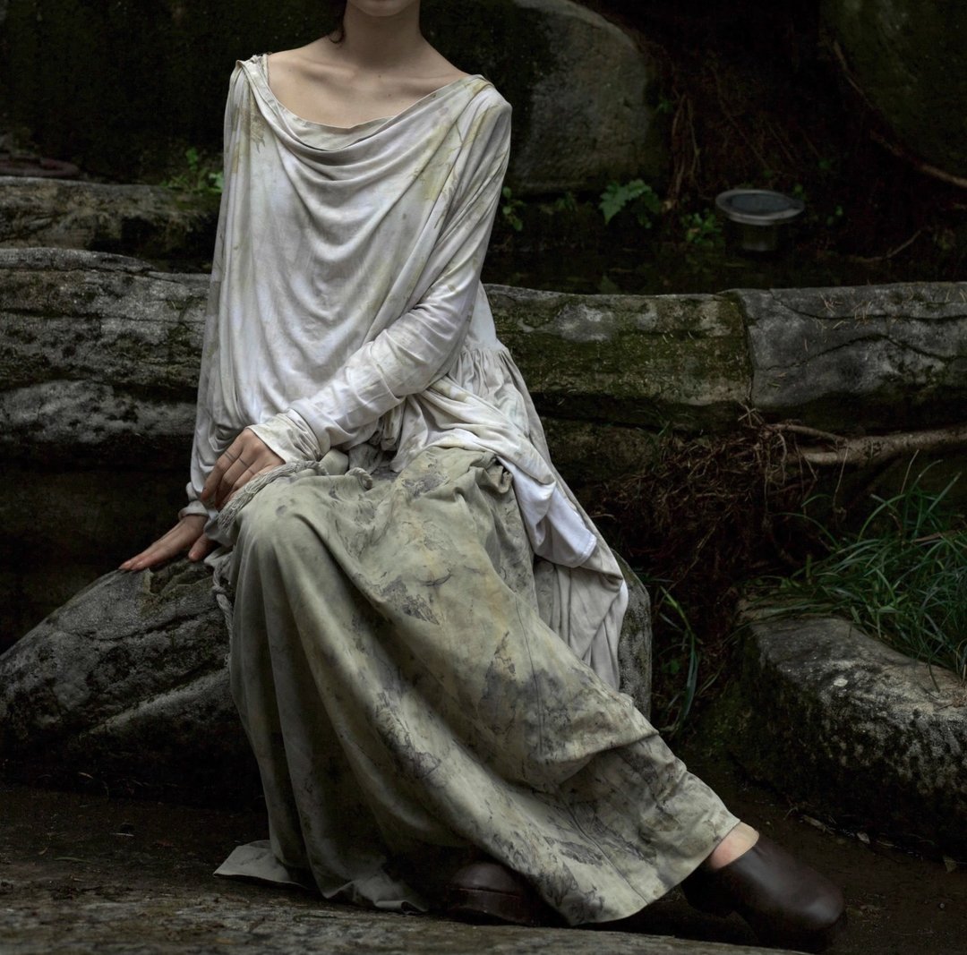 新中式复古 / 油画感上衣 / 草木染 - 女装上衣 - 其他材质 多色