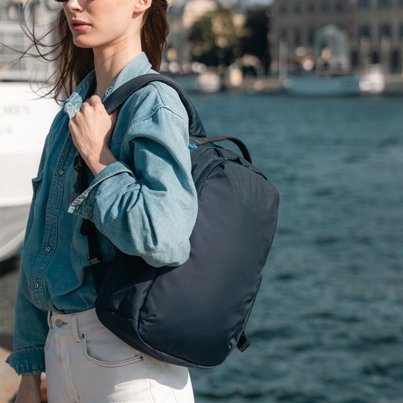 Pacsafe V 防盗包 全能后背包 16L 海洋蓝 #61120 - 后背包/双肩包 - 环保材料 蓝色