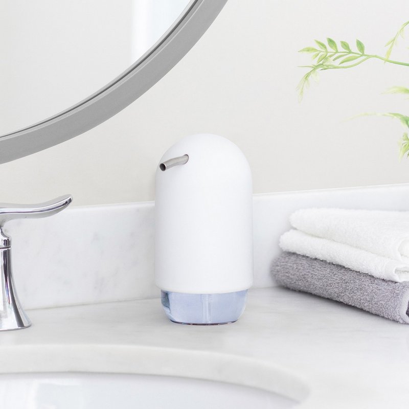 加拿大 Umbra Touch 洗手乳罐 (云朵白 200ml) | 按压瓶 - 卫浴用品 - 塑料 灰色