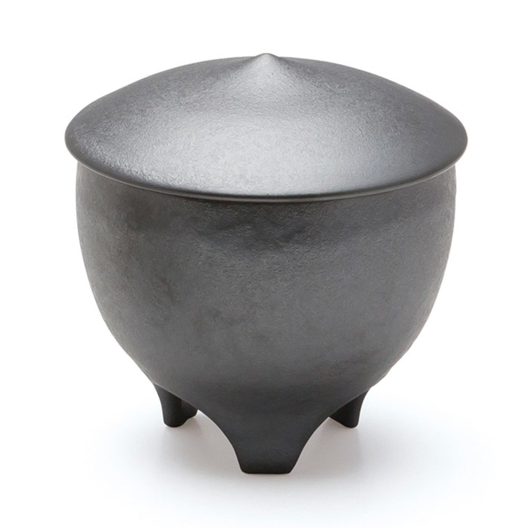 日本松荣堂 清水烧 Sumi【雫】香炉 (墨色) - 香薰/精油/线香 - 瓷 