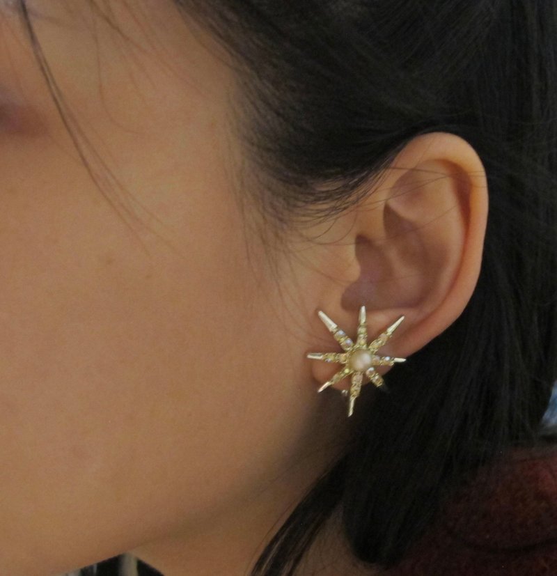 中古 海星耳夹 - 耳环/耳夹 - 其他金属 多色