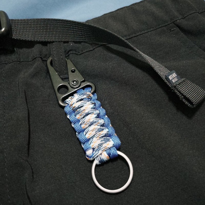 钥匙圈 挂绳 钥匙扣 伞绳钥匙圈挂绳 快拆钥匙圈 - 钥匙链/钥匙包 - 尼龙 黑色