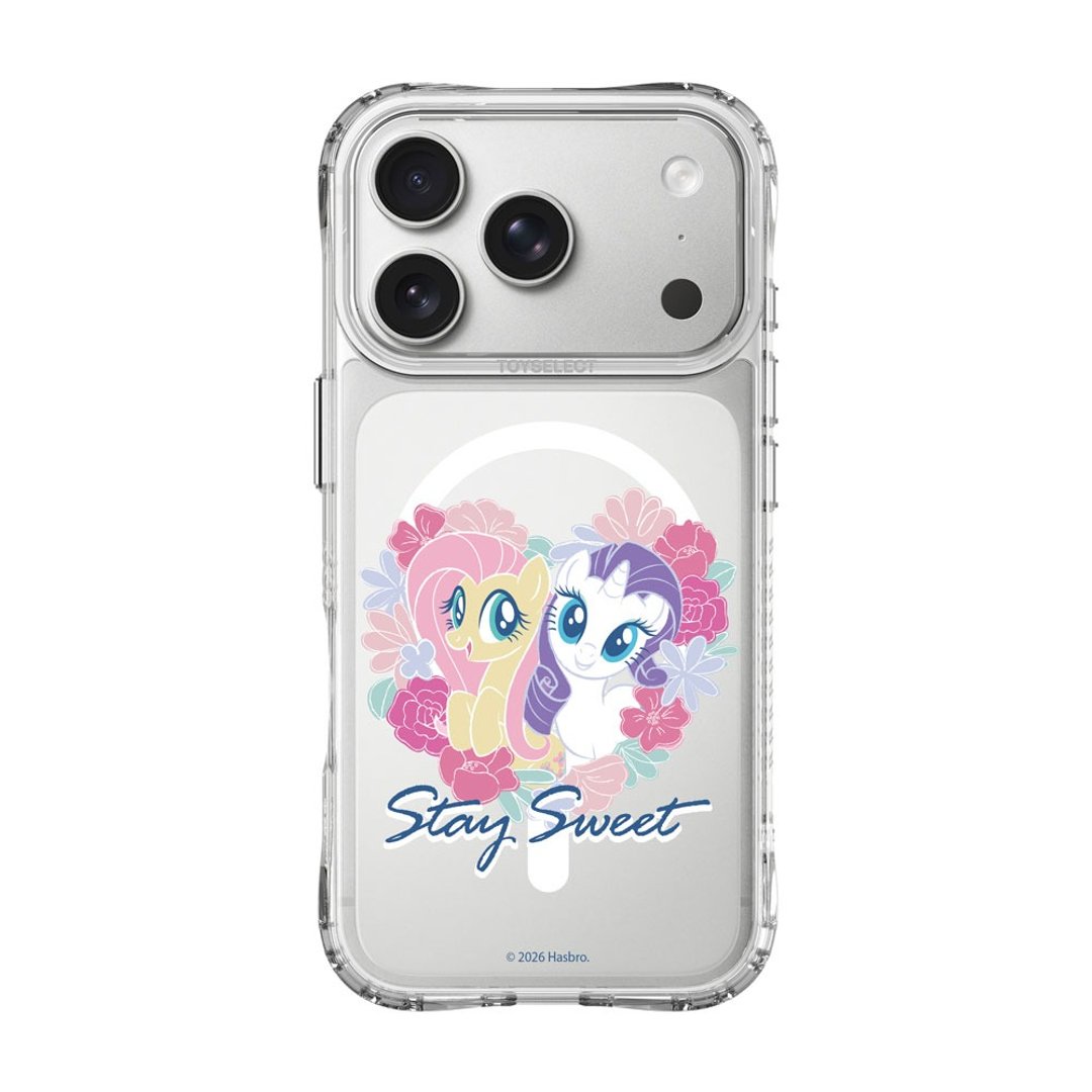 彩虹小马爱心花丛抗黄防摔 MagSafe iPhone 手机壳 - 手机壳/手机套 - 塑料 多色