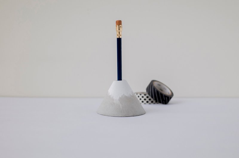 无所视室│水泥富士小山 浅灰 - 摆饰 - 水泥 灰色