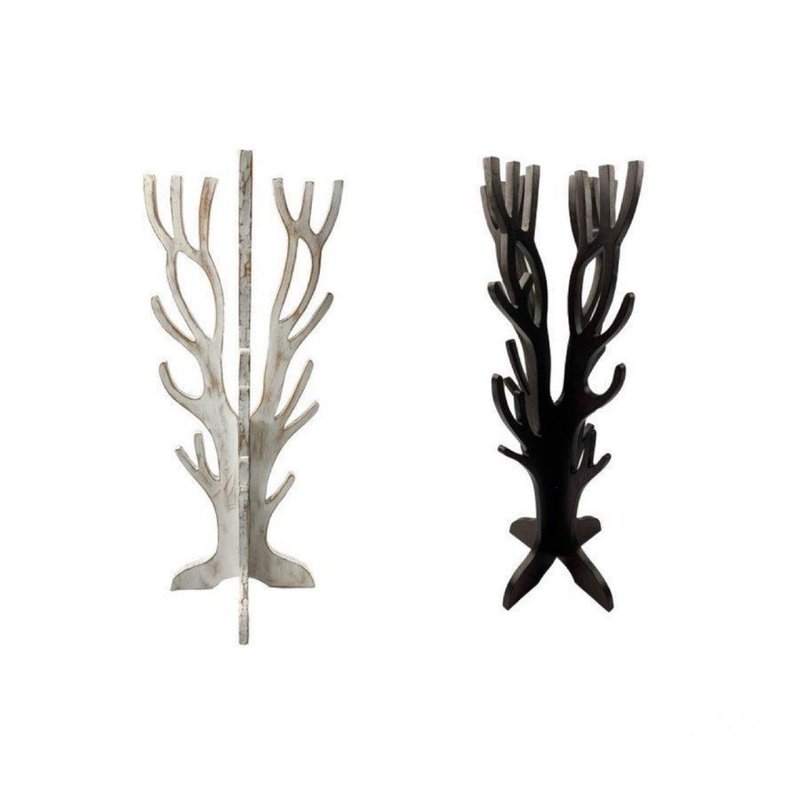 Accessory stand tree assembly type L - 收纳用品 - 木头 白色