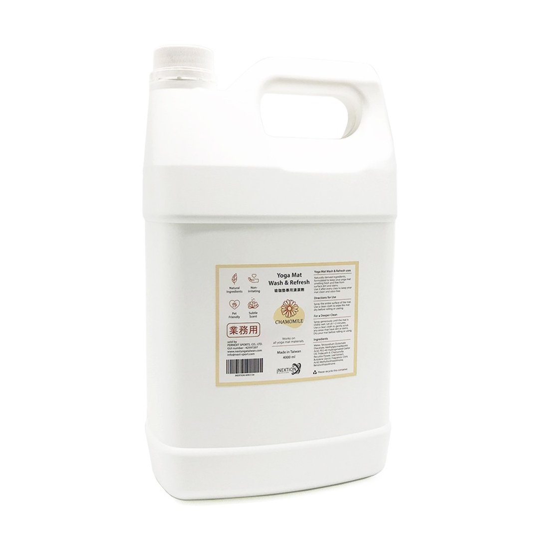【INEXTION】Mat Wash 瑜珈垫专用清洁剂 4000ml -  洋甘菊 - 瑜珈垫 - 精油 白色