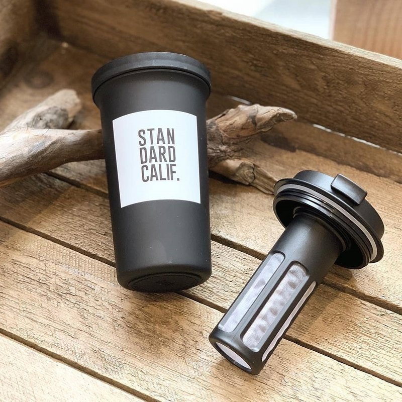 【2件79折】【超值双瓶】日本Rivers SOLID双层随行杯390ml-2入组 - 其他杯子 - 橡胶 多色