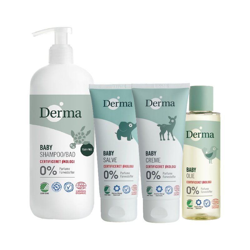 【宝贝好礼】Derma宝宝全面呵护四入组 - 底妆 - 其他材质 