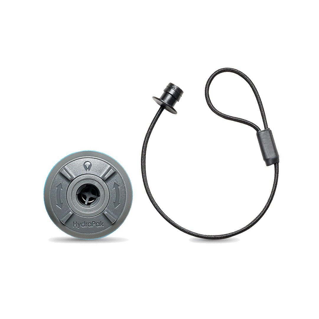 【HydraPak】Plug-N-Play 42mm Cap - 露营用品 - 其他材质 黑色