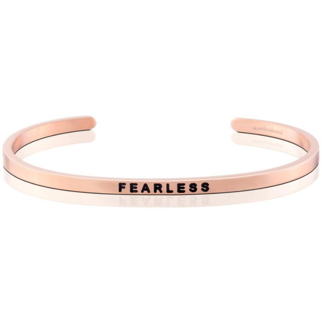 Mantraband悄悄话许愿手环-  FEARLESS 无所畏惧 - 手链/手环 - 其他金属 多色