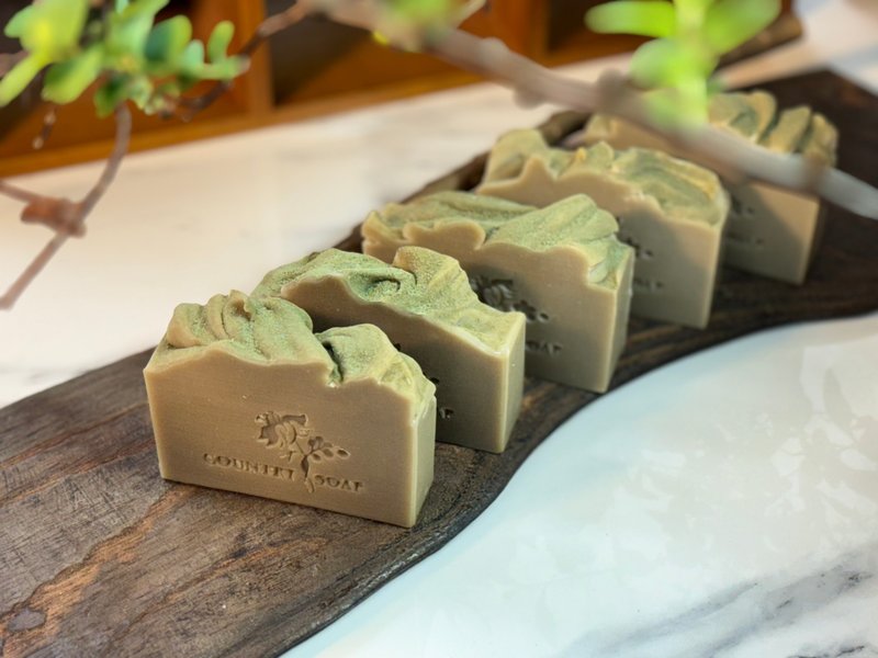 艾草平安的日常  ||  洗脸沐浴全身净化清洁放松 - 肥皂/手工皂 - 植物．花 绿色