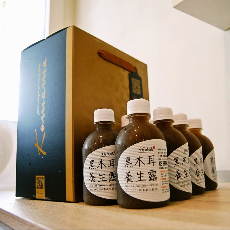 黑木耳露 x 迷您瓶14入礼盒 - 健康/养生 - 新鲜食材 黑色