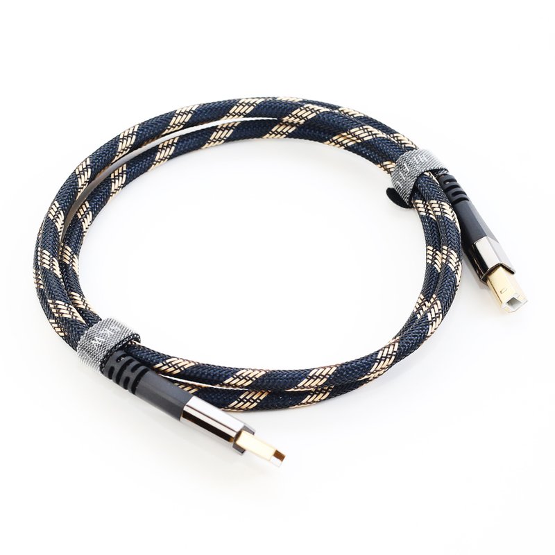 川木W140 USB音频线 dac解码发烧线A-B单晶铜电脑音效卡方口 - 数码小物 - 其他材质 