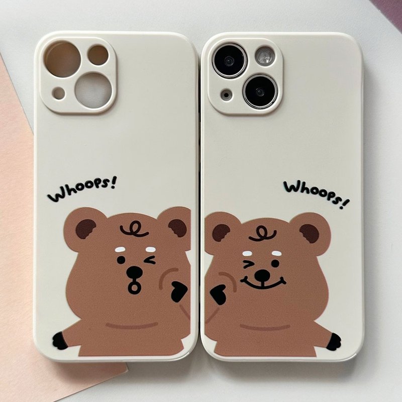 Quokka iPhone 手机情侣硅胶套 - 手机壳/手机套 - 硅胶 咖啡色