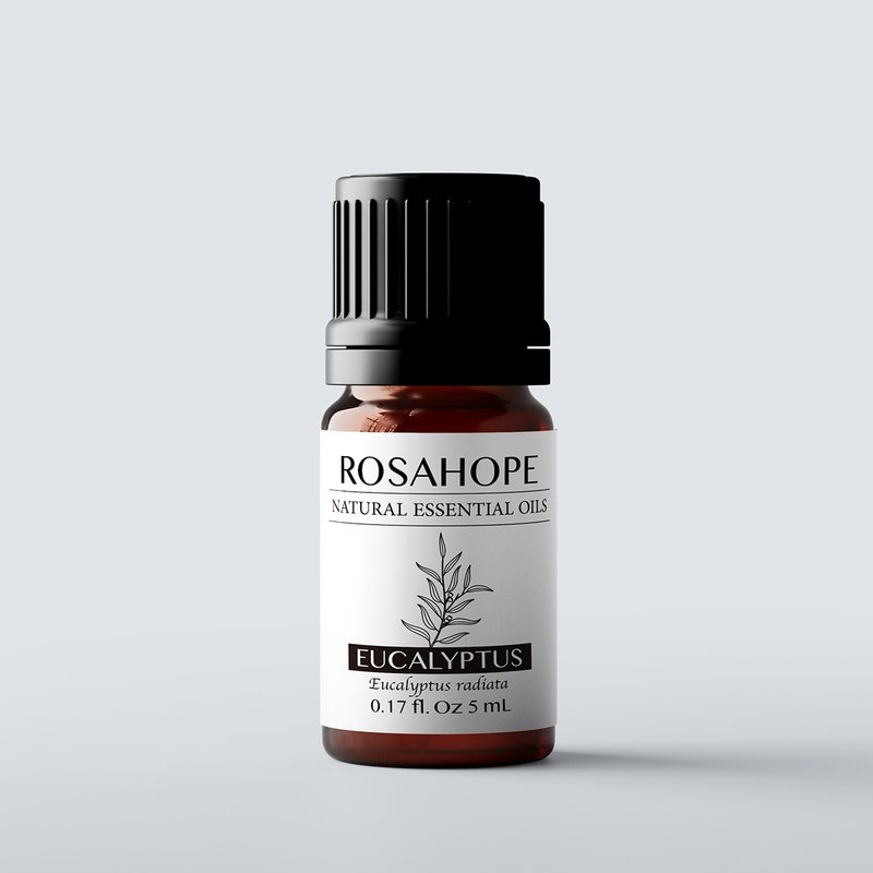 瑰荷希【澳洲尤加利精油】纯天然萃自澳洲 深度呼吸释放 身心舒畅 - 香薰/精油/线香 - 精油 白色