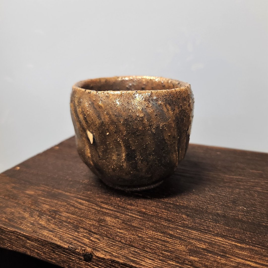 柴烧品茗杯 / 茶杯 / 主人杯 - 茶具/茶杯 - 陶 黑色