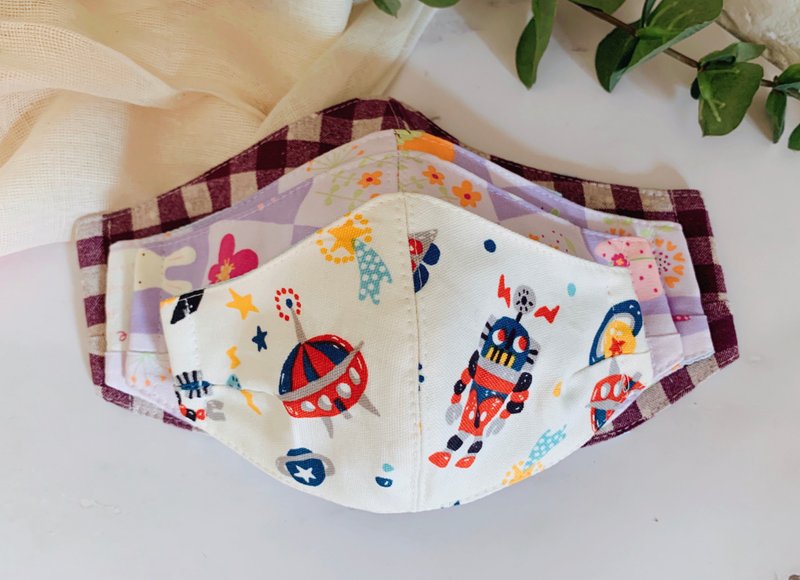 【布作】立体透气 马斯克 口罩 - 口罩 - 棉．麻 多色