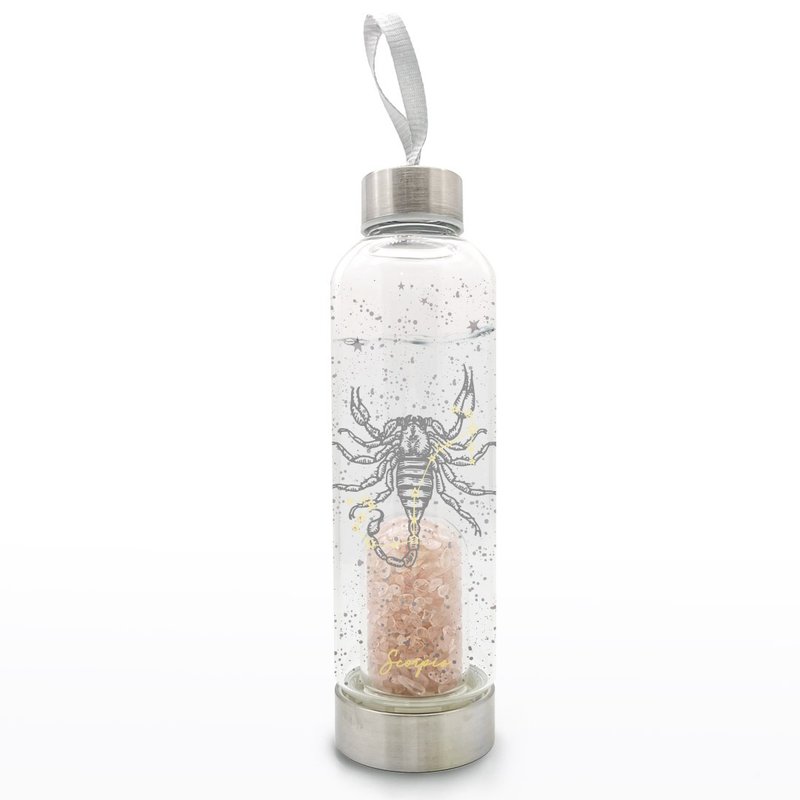 UBUNTU  | Scorpio 天羯座| 让水回到 最原始的状态 - 水瓶/水壶 - 玻璃 粉红色