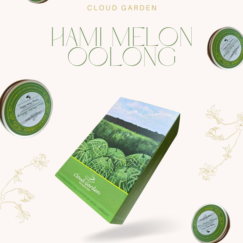 【德国茶】哈密瓜乌龙茶 50g 小茶罐 茶叶 茶 - 茶 - 植物．花 